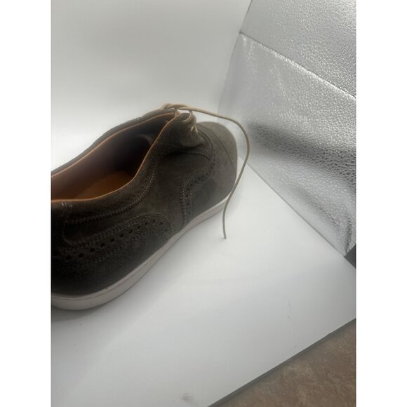 Allen Edmonds Strand Suede Oxford Shoes Gray Size 11 E Mens Dress Casual Leather - Picture 8 of 12